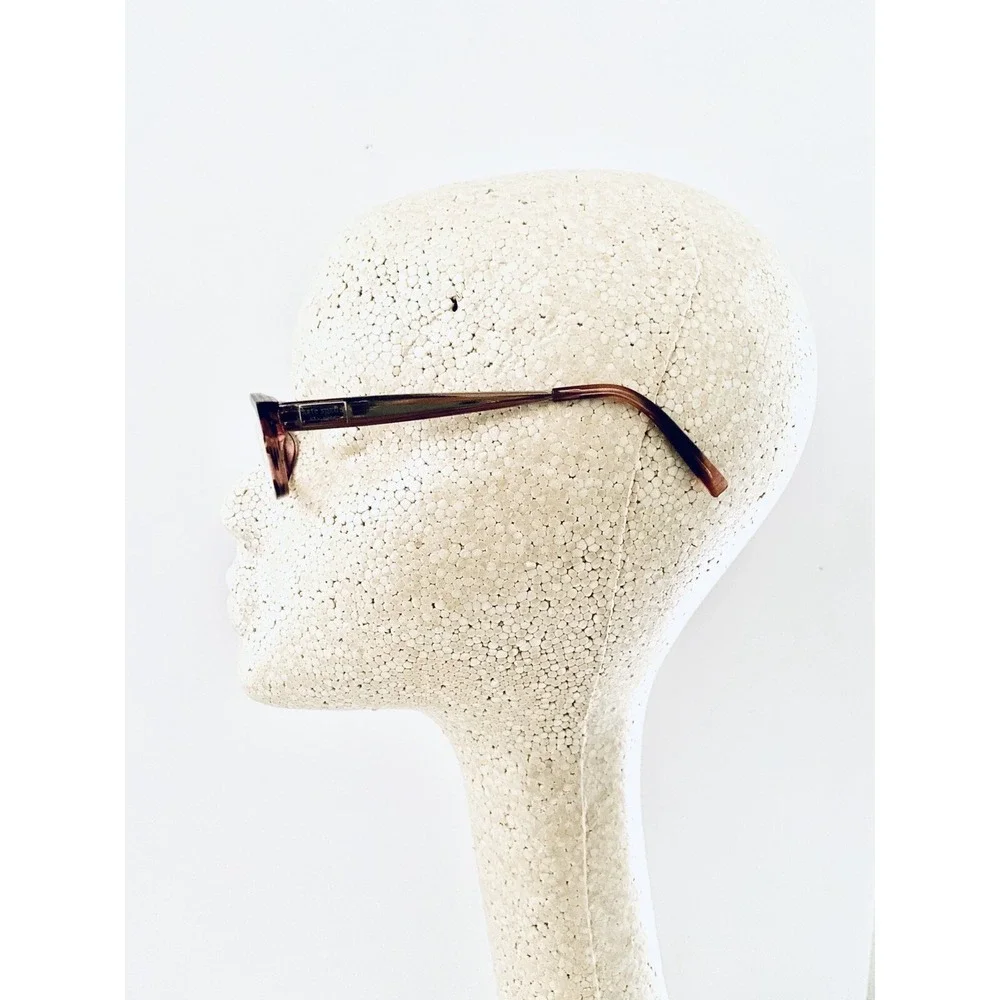 Kate Spade Brown Tortoise Cat Eye Glasses w Gold Metal Temples Leanne 1Y5 135
